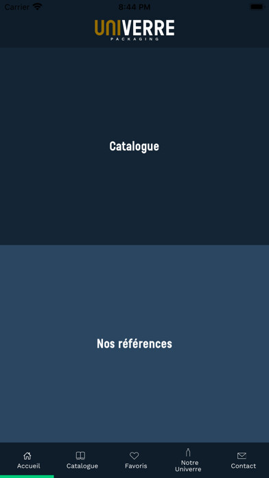 Emulate iPhone app Univerre Packaging using MyAndroid