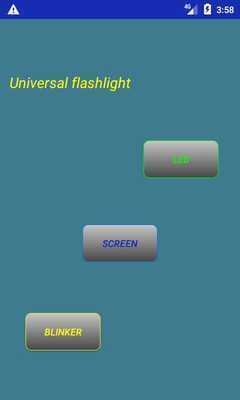 Emulate Android APK Universal flashlight lighthouse