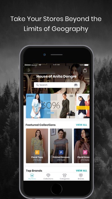 Emulate iPhone app Universal Fynd Store using MyAndroid Emulate iPhone app Universal Fynd Store using MyAndroid