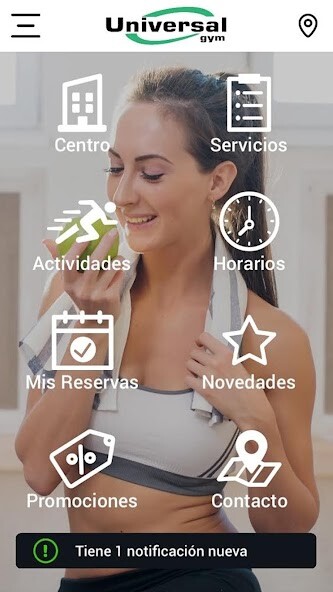 Run android online APK Universal Gym from MyAndroid or emulate Universal Gym using MyAndroid