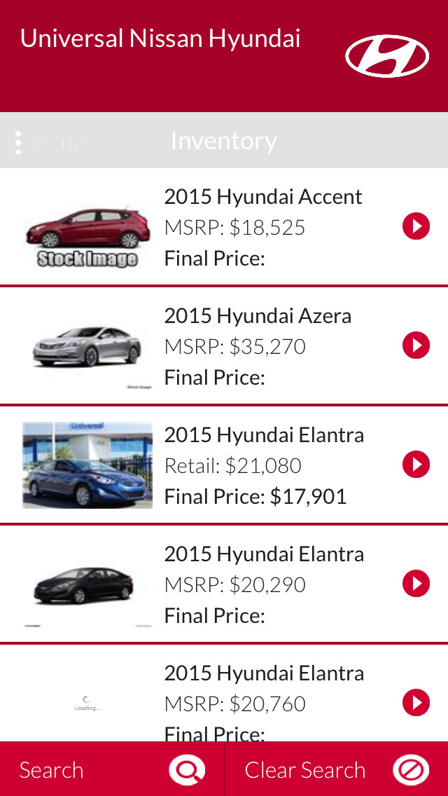 Emulate iPhone app Universal Nissan Hyundai using MyAndroid Emulate iPhone app Universal Nissan Hyundai using MyAndroid