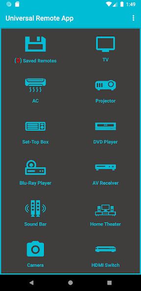 Run android online APK Universal Remote App from MyAndroid or emulate Universal Remote App using MyAndroid Run android online APK Universal Remote App from MyAndroid or emulate Universal Remote App using MyAndroid