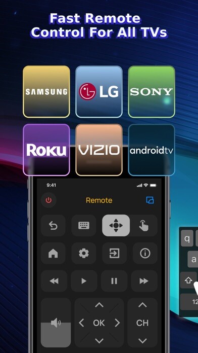 Emulate iPhone app Universal Remote Control App using MyAndroid