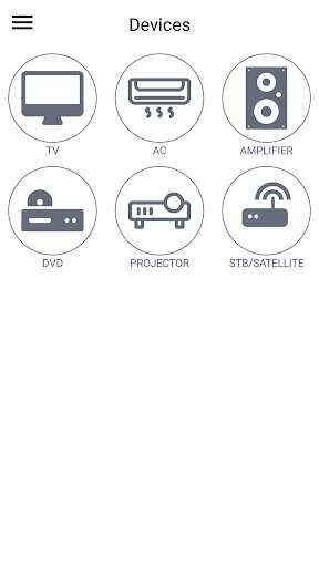 Run android online APK Universal remote control for Tv & AC, DVD, STB from MyAndroid or emulate Universal remote control for Tv & AC, DVD, STB using MyAndroid