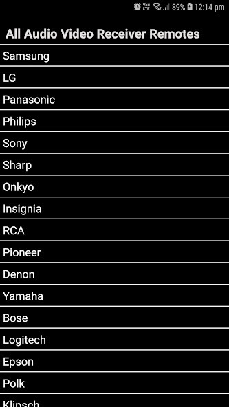 Run android online APK Universal Remote For AVR from MyAndroid or emulate Universal Remote For AVR using MyAndroid