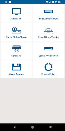 Run android online APK Universal Remote For Sansui from MyAndroid or emulate Universal Remote For Sansui using MyAndroid