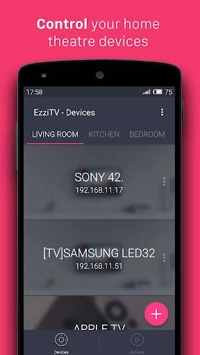 Run android online APK Universal Smart Remote Ezzi TV from MyAndroid or emulate Universal Smart Remote Ezzi TV using MyAndroid