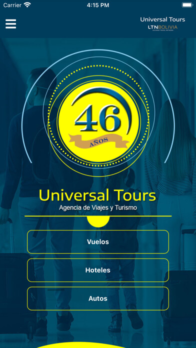 Emulate iPhone app Universal Tours LTN using MyAndroid Emulate iPhone app Universal Tours LTN using MyAndroid