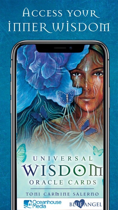 Emulate iPhone app Universal Wisdom Oracle Cards using MyAndroid