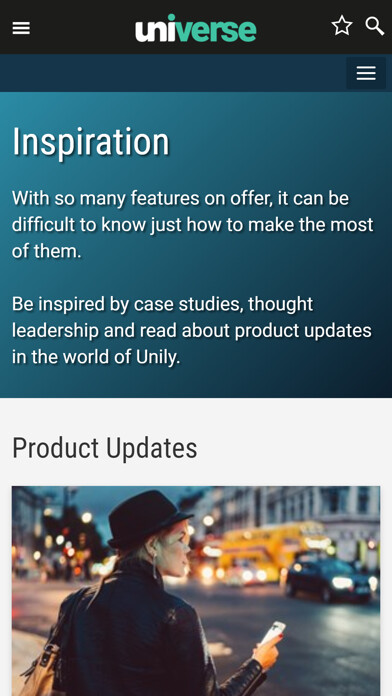 Emulate iPhone app Universe by Unily using MyAndroid Emulate iPhone app Universe by Unily using MyAndroid