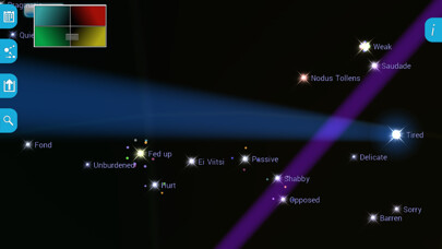 Emulate iPhone app Universe of Emotions using MyAndroid