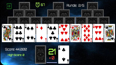 Emulate iPhone app Universe Solitaire using MyAndroid