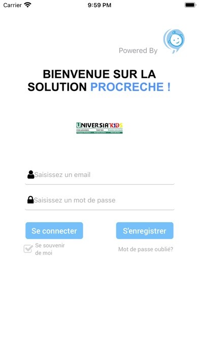 Emulate iPhone app UniversiaKids using MyAndroid