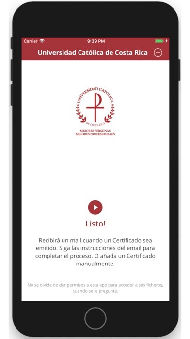 Emulate iPhone app Universidad Católica CR using MyAndroid Emulate iPhone app Universidad Católica CR using MyAndroid
