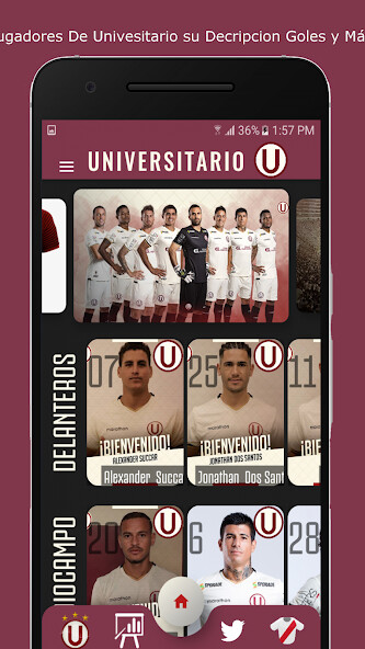 Run android online APK Universitario del Perú from MyAndroid or emulate Universitario del Perú using MyAndroid Run android online APK Universitario del Perú from MyAndroid or emulate Universitario del Perú using MyAndroid