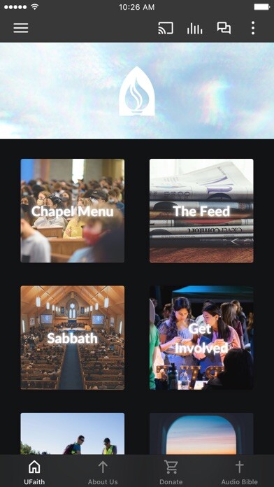 Emulate iPhone app University Faith using MyAndroid Emulate iPhone app University Faith using MyAndroid