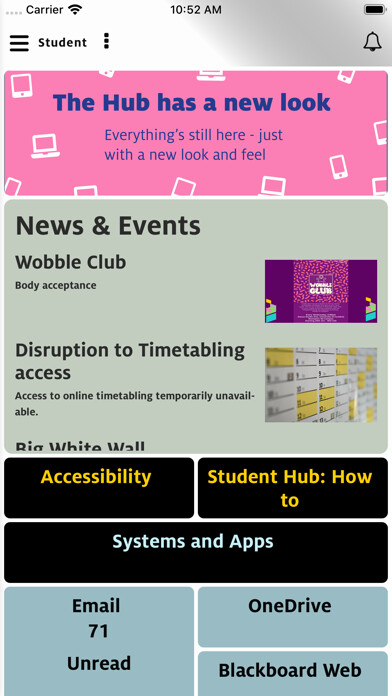 Emulate iPhone app University of Cumbria Hub using MyAndroid Emulate iPhone app University of Cumbria Hub using MyAndroid