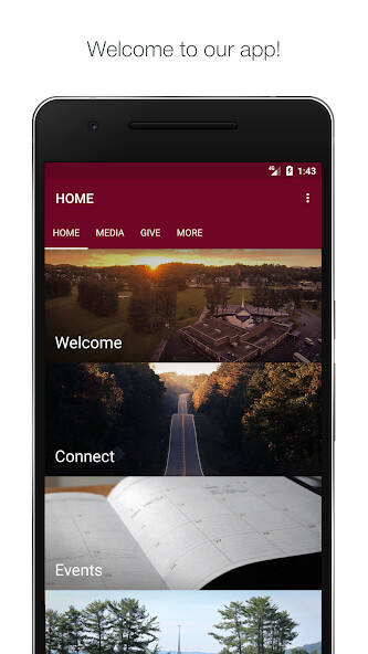 Emulate Android APK University Parkway Church