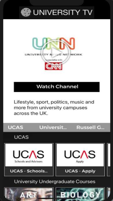 Emulate iPhone app University TV Channels using MyAndroid Emulate iPhone app University TV Channels using MyAndroid