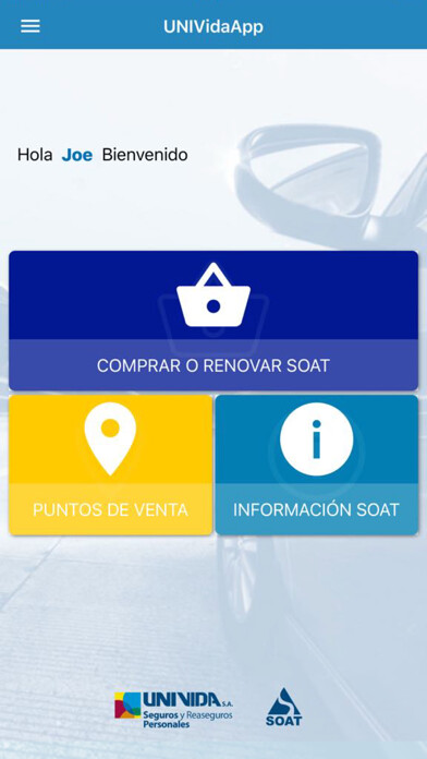 Emulate iPhone app UNIVidaApp using MyAndroid