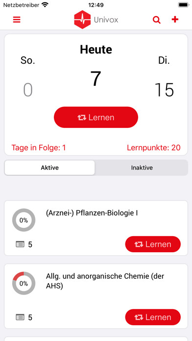 Emulate iPhone app Univox Semestertrainer using MyAndroid Emulate iPhone app Univox Semestertrainer using MyAndroid