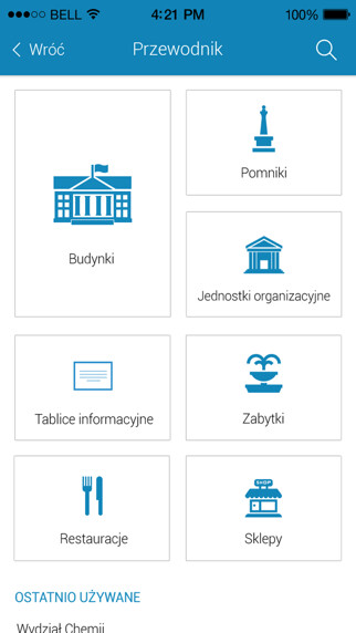 Emulate iPhone app Uniwersytet Warszawski using MyAndroid Emulate iPhone app Uniwersytet Warszawski using MyAndroid