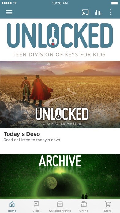 Emulate iPhone app Unlocked - Teen Devotional using MyAndroid Emulate iPhone app Unlocked - Teen Devotional using MyAndroid