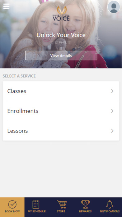Emulate iPhone app Unlock Your Voice using MyAndroid