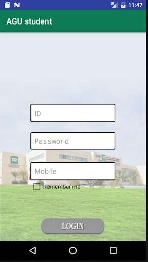Run android online APK Unofficial AGU student from MyAndroid or emulate Unofficial AGU student using MyAndroid