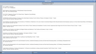 Emulate iPhone app UNOG Events using MyAndroid Emulate iPhone app UNOG Events using MyAndroid