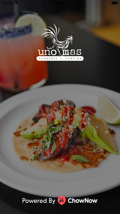 Emulate iPhone app Uno Mas Taqueria y Cantina using MyAndroid Emulate iPhone app Uno Mas Taqueria y Cantina using MyAndroid