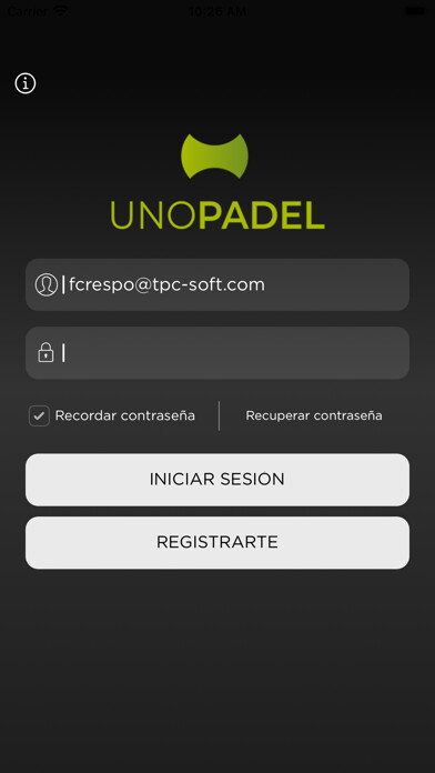 Emulate iPhone app Uno Padel using MyAndroid Emulate iPhone app Uno Padel using MyAndroid