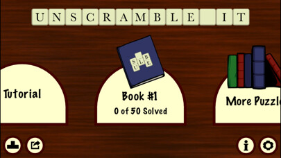 Emulate iPhone app Unscramble It using MyAndroid