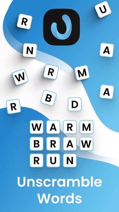 Emulate iPhone app Unscramble Words - Find Cheats using MyAndroid