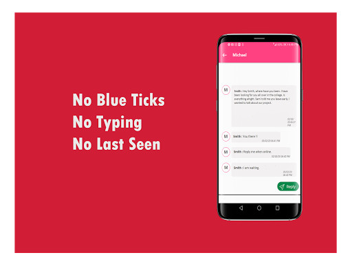 Run android online APK Unseen: No Blue Tick No last seen for whatsapp from MyAndroid or emulate Unseen: No Blue Tick No last seen for whatsapp using MyAndroid