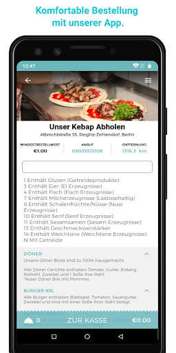 Run android online APK Unser Kebap from MyAndroid or emulate Unser Kebap using MyAndroid