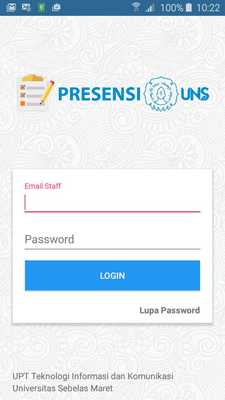 Emulate Android APK UNS Mobile Attendance Apps
