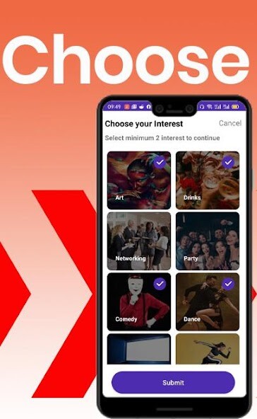 Run android online APK UnSocial - Event Planning , Events Near me from MyAndroid or emulate UnSocial - Event Planning , Events Near me using MyAndroid