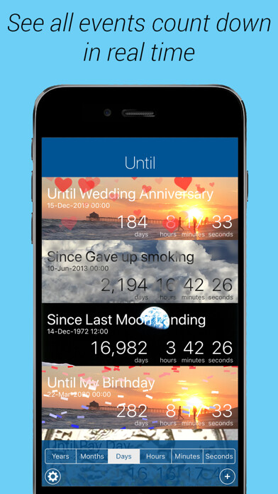 Emulate iPhone app Until Countdown & up to events using MyAndroid Emulate iPhone app Until Countdown & up to events using MyAndroid