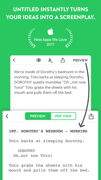 Emulate iPhone app Untitled - Screenwriting Notes using MyAndroid Emulate iPhone app Untitled - Screenwriting Notes using MyAndroid
