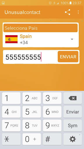 Run android online APK UnusualContact para WhatsApp from MyAndroid or emulate UnusualContact para WhatsApp using MyAndroid