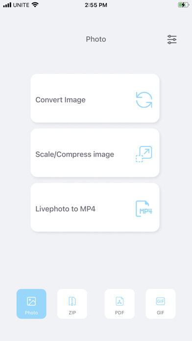 Emulate iPhone app Unziper using MyAndroid