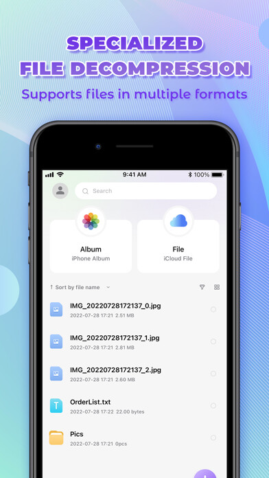 Emulate iPhone app UNZip & RAR File Extractor using MyAndroid Emulate iPhone app UNZip & RAR File Extractor using MyAndroid