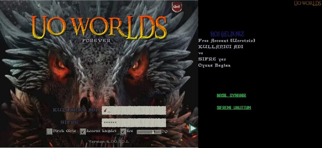 Emulate UOWORLDS from MyAndroid or run UOWORLDS using MyAndroid