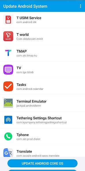 Run android online APK Update Android System - Check for essential update from MyAndroid or emulate Update Android System - Check for essential update using MyAndroid