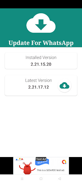 Emulate Android APK Update for whatsapp