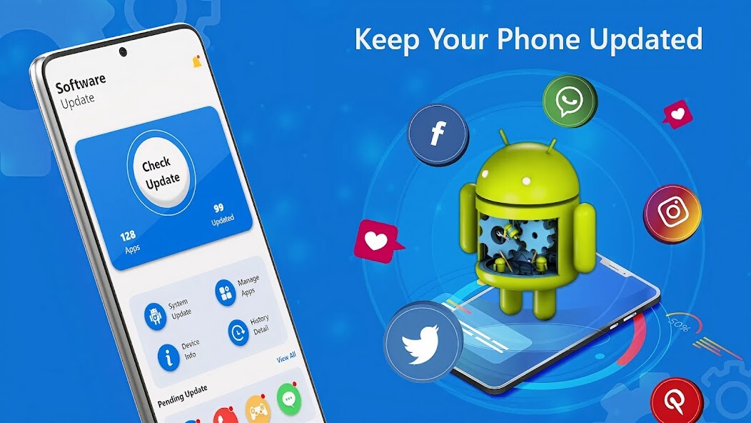 Run android online APK Update software latest version from MyAndroid or emulate Update software latest version using MyAndroid