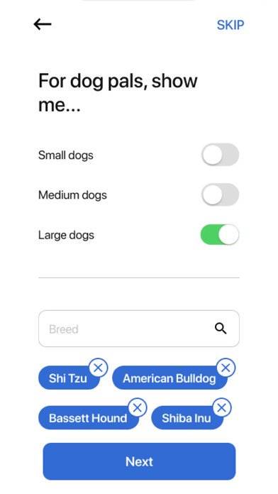 Emulate iPhone app UpDog Dates using MyAndroid