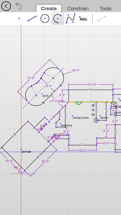 Emulate iPhone app Updraw - create 2D CAD drawings with dimensions using MyAndroid Emulate iPhone app Updraw - create 2D CAD drawings with dimensions using MyAndroid