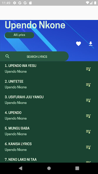 Run android online APK Upendo Nkone gospel lyrics from MyAndroid or emulate Upendo Nkone gospel lyrics using MyAndroid Run android online APK Upendo Nkone gospel lyrics from MyAndroid or emulate Upendo Nkone gospel lyrics using MyAndroid
